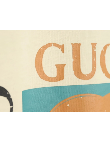 Gucci classic square logo print short sleeves,Gucci T Shirt,Tshirt,APPAREL