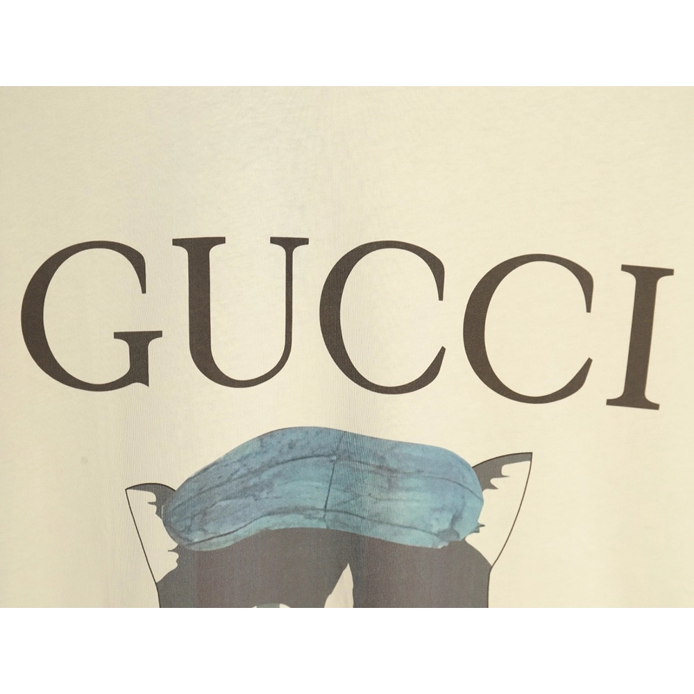 Gucci Funny Cartoon Series Printed Short Sleeve,Gucci T Shirt,Tshirt,APPAREL