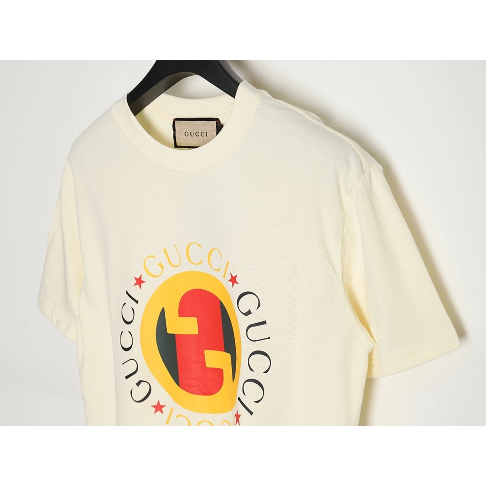 Gucci sunflower print short sleeves,Gucci T Shirt,Tshirt,APPAREL