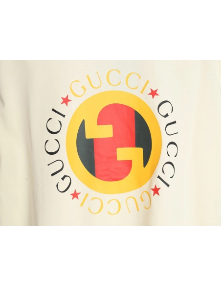 Gucci sunflower print short sleeves,Gucci T Shirt,Tshirt,APPAREL