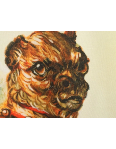 Loewe watercolor bedlington dog short sleeve,Loewe T Shirt,Tshirt,APPAREL