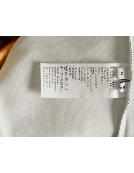 Loewe watercolor bedlington dog short sleeve,Loewe T Shirt,Tshirt,APPAREL