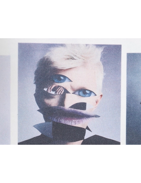 Balenciaga Musical Notes Oil Painting Print Short Sleeve,Balenciaga T Shirt,Tshirt,APPAREL