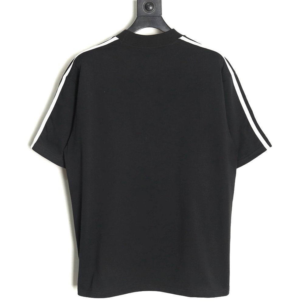 Balenciaga Adidas Trefoil Joint Printed Short Sleeve,Balenciaga T Shirt,Tshirt,APPAREL