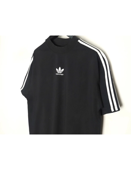 Balenciaga Adidas Trefoil Joint Printed Short Sleeve,Balenciaga T Shirt,Tshirt,APPAREL