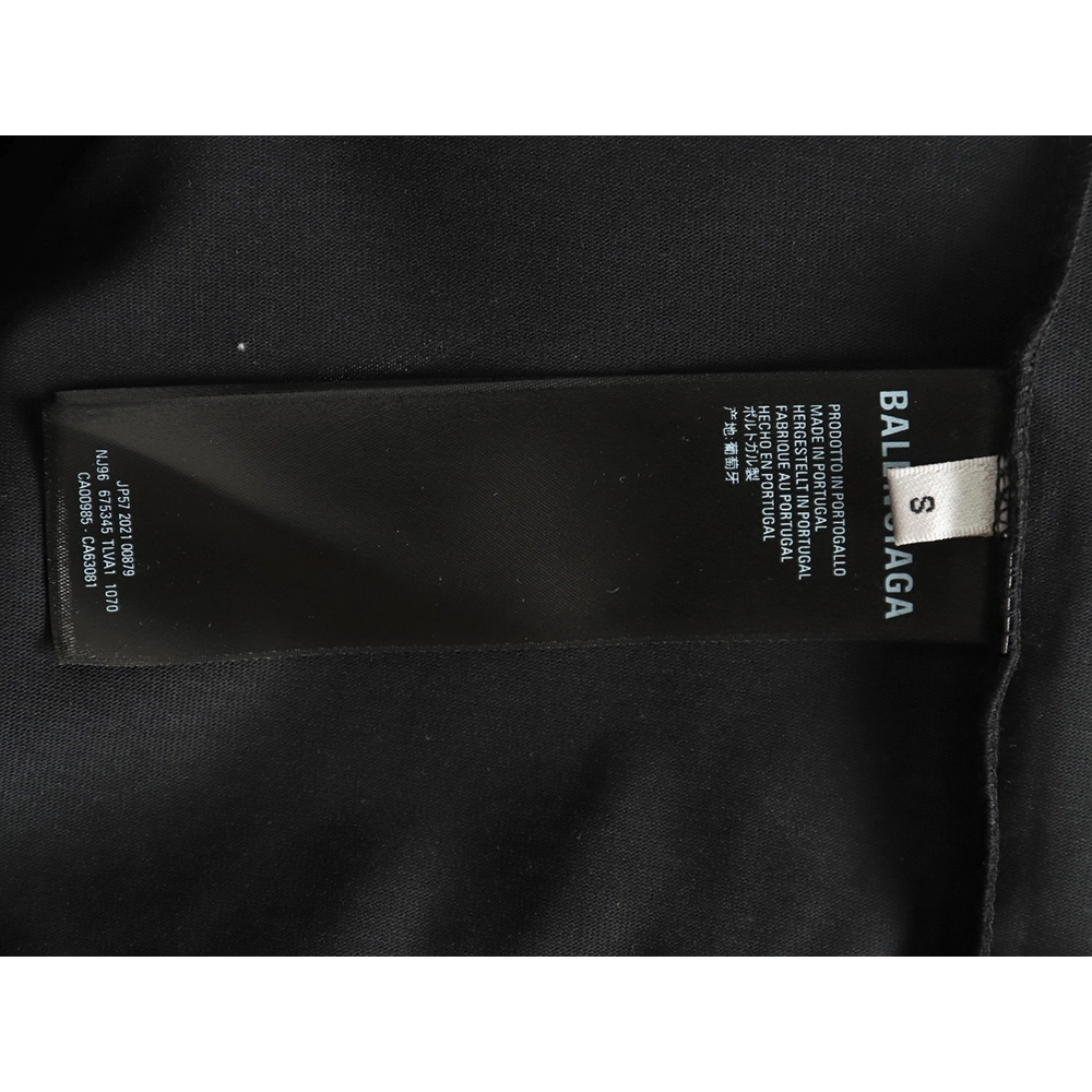 Balenciaga Adidas Trefoil Joint Printed Short Sleeve,Balenciaga T Shirt,Tshirt,APPAREL