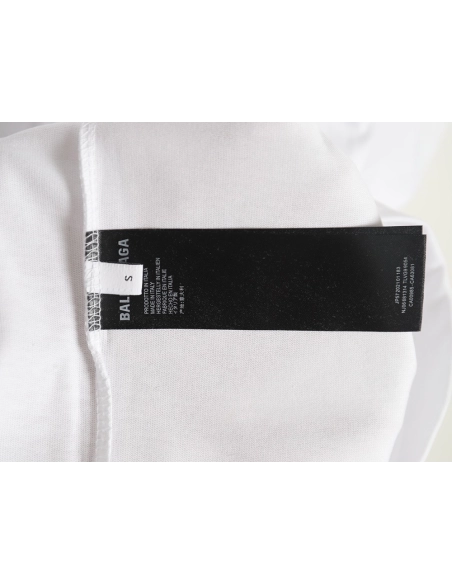 Balenciaga Neck Lettering Short Sleeve TShirt,Balenciaga T Shirt,Tshirt,APPAREL