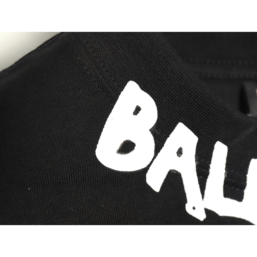 Balenciaga Neck Lettering Short Sleeve TShirt,Balenciaga T Shirt,Tshirt,APPAREL