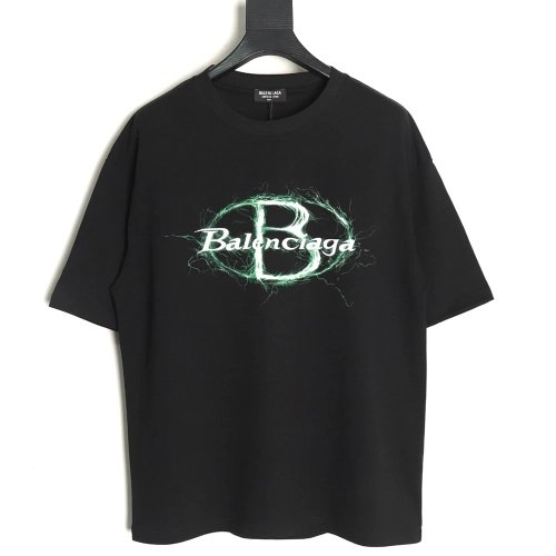 Balenciaga printed short sleeves,Balenciaga T Shirt,Tshirt,APPAREL