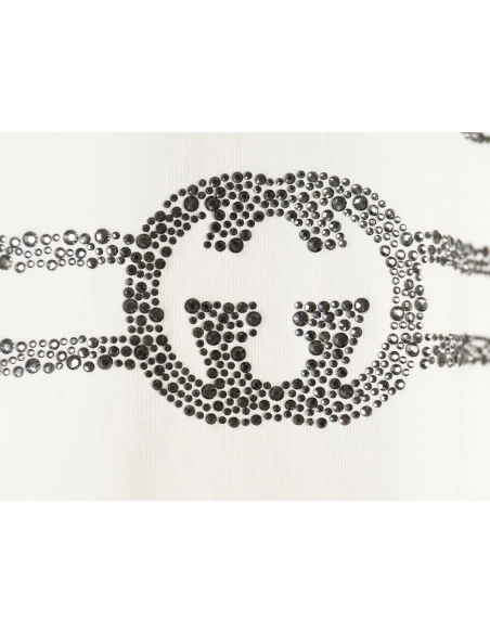 Gucci classic obsidian hot diamond short sleeves,Gucci T Shirt,Tshirt,APPAREL