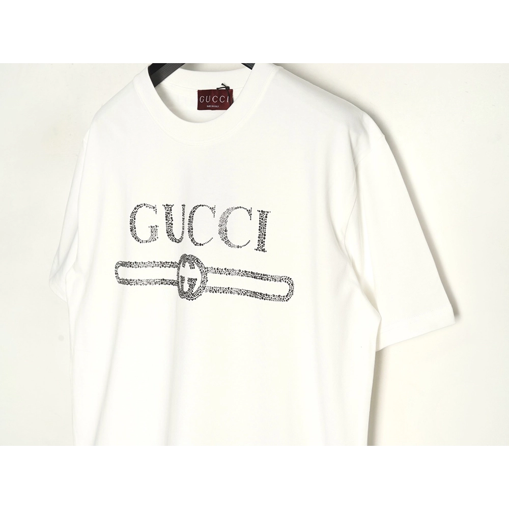 Gucci classic obsidian hot diamond short sleeves,Gucci T Shirt,Tshirt,APPAREL