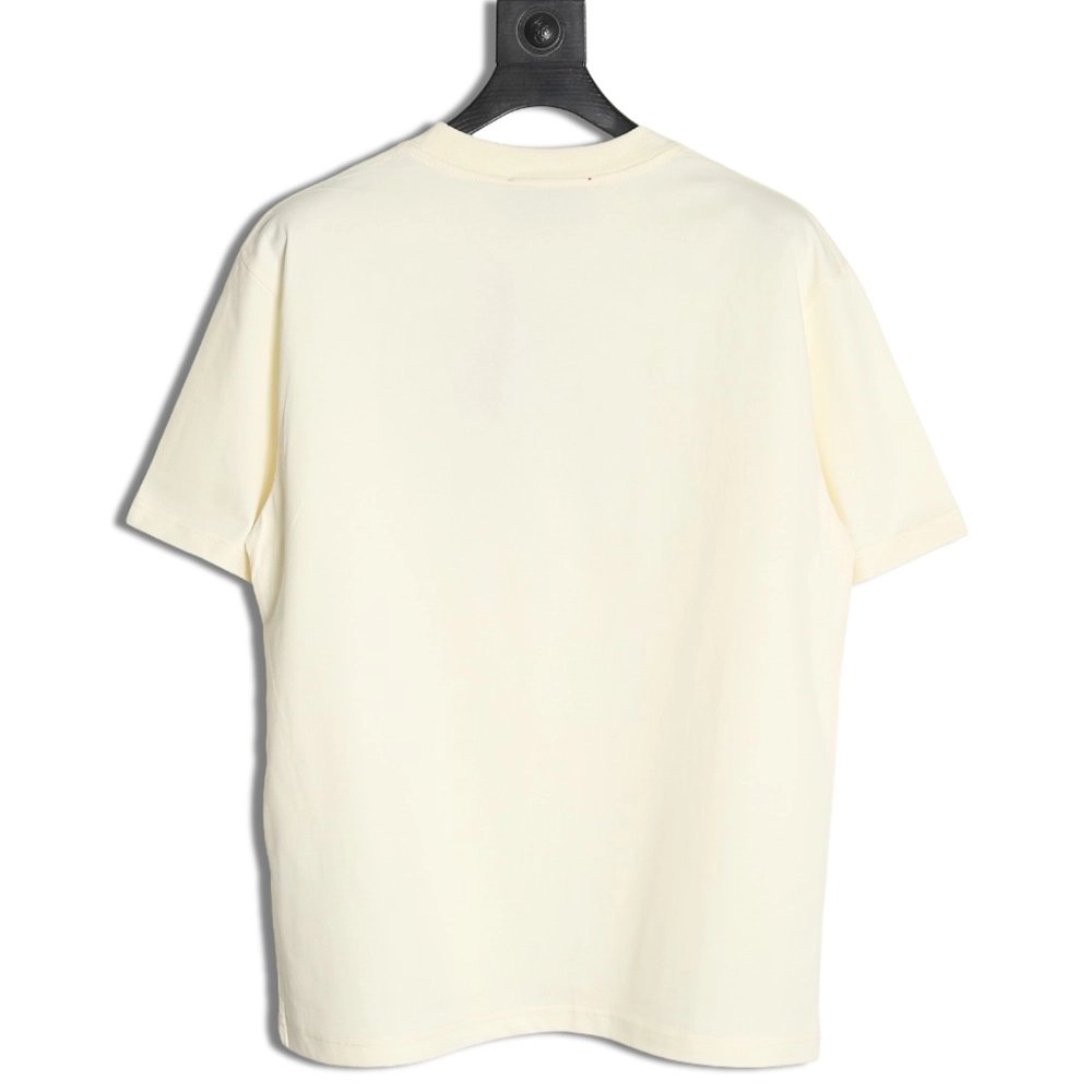 Gucci Double G stripe embroidered short sleeves,Gucci T Shirt,Tshirt,APPAREL