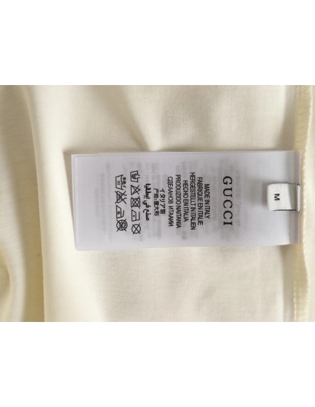 Gucci Double G stripe embroidered short sleeves,Gucci T Shirt,Tshirt,APPAREL