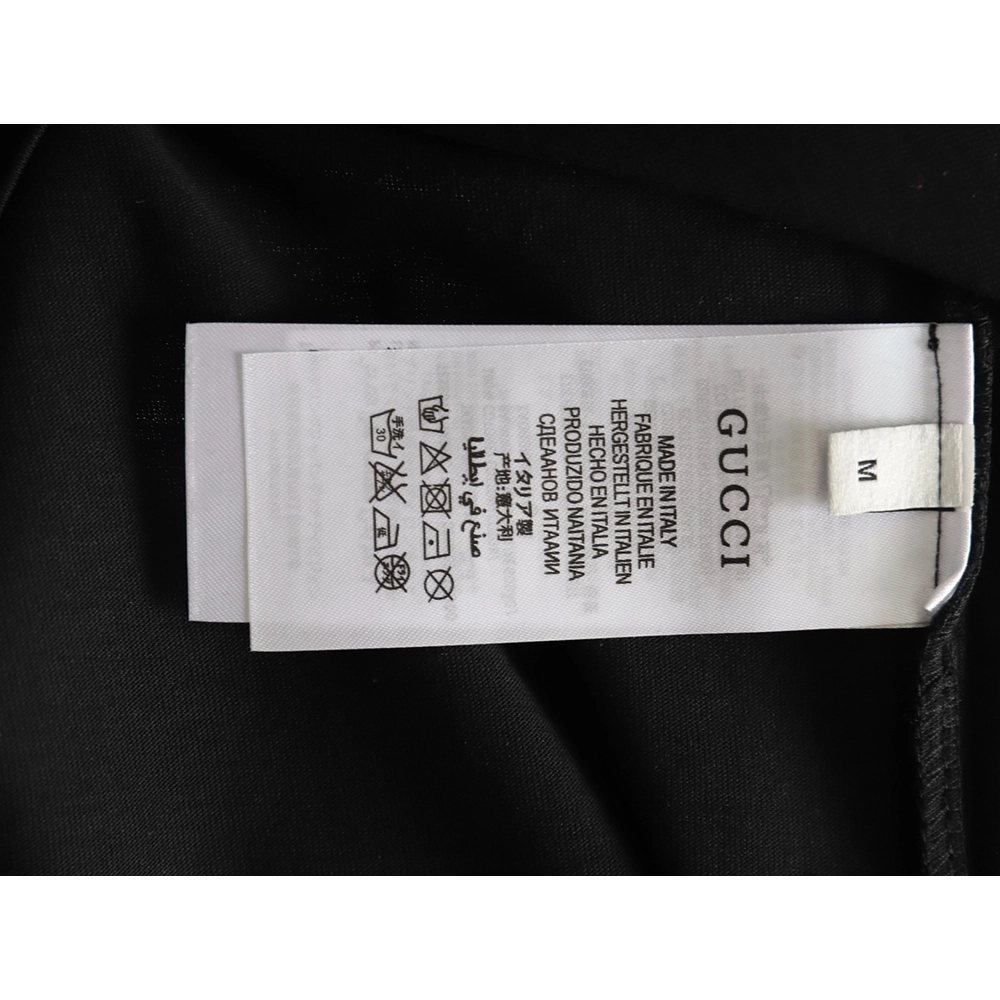 Gucci Double G stripe embroidered short sleeves,Gucci T Shirt,Tshirt,APPAREL