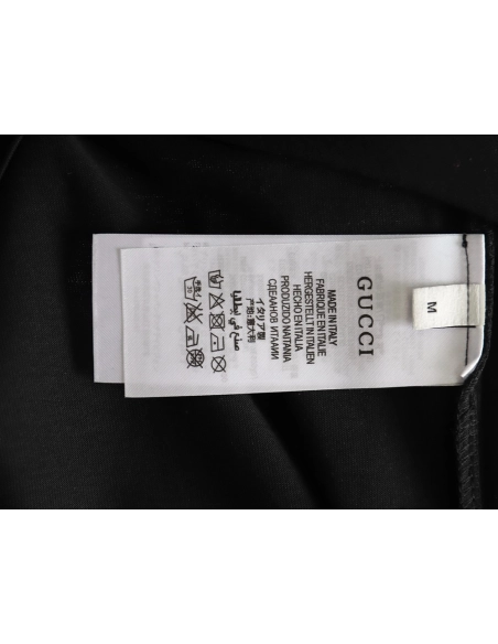 Gucci Double G stripe embroidered short sleeves,Gucci T Shirt,Tshirt,APPAREL