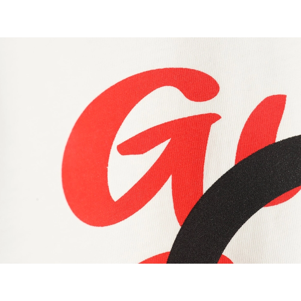 Gucci gradient slogan double G print short sleeves,Gucci T Shirt,Tshirt,APPAREL