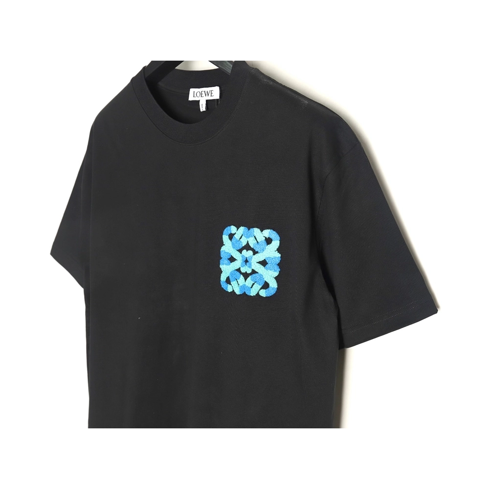 Loewe Classic Towel Embroidery Short Sleeve,Loewe T Shirt,Tshirt,APPAREL