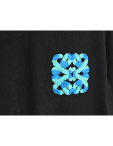 Loewe Classic Towel Embroidery Short Sleeve,Loewe T Shirt,Tshirt,APPAREL