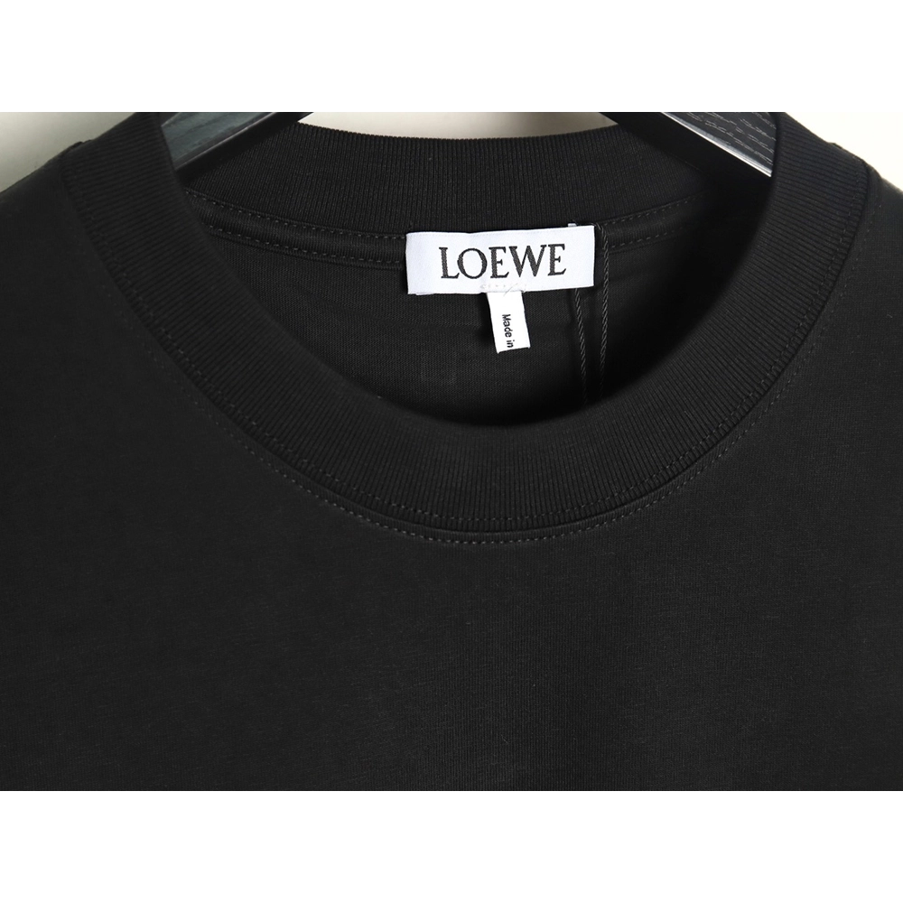 Loewe Classic Towel Embroidery Short Sleeve,Loewe T Shirt,Tshirt,APPAREL