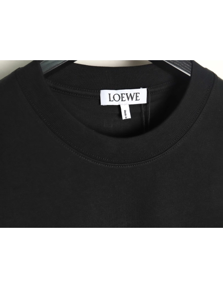 Loewe Classic Towel Embroidery Short Sleeve,Loewe T Shirt,Tshirt,APPAREL