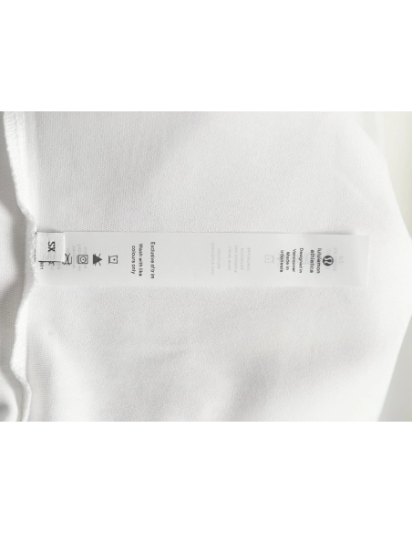 Lulu lemon lettering logo print short sleeves,Lululemon T Shirt,Tshirt,Hiqh quality low price,free shipping