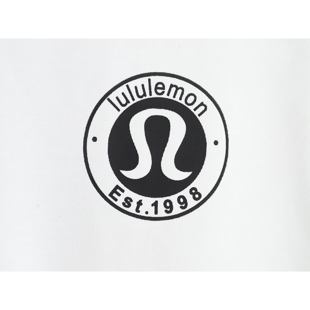 Lulu lemon lettering logo print short sleeves,Lululemon T Shirt,Tshirt,Hiqh quality low price,free shipping