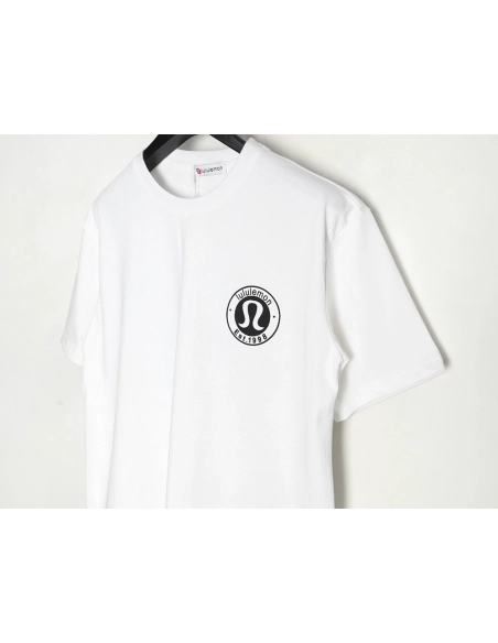 Lulu lemon lettering logo print short sleeves,Lululemon T Shirt,Tshirt,Hiqh quality low price,free shipping