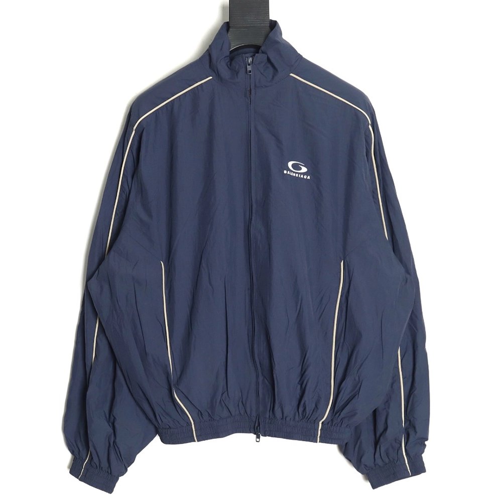 Balenciaga Ring School Uniform Sports Jacket,Balenciaga Jacket,Jacket,Hiqh quality low price,free shipping