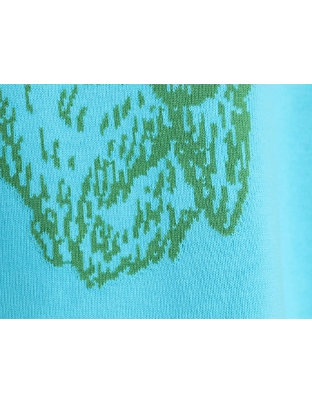 Louis Vuitton Puppy jacquard knit short sleeves,Louis Vuitton T Shirt,Tshirt,Hiqh quality low price,free shipping