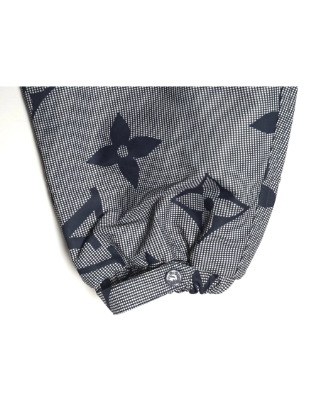 Louis Vuitton monogram full print trench coat zipper jacket,Louis Vuitton Jacket,Jacket,Hiqh quality low price,free shipping