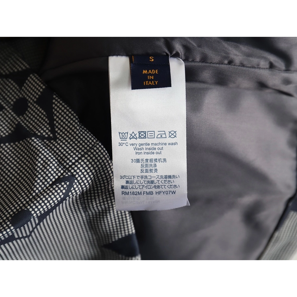 Louis Vuitton monogram full print trench coat zipper jacket,Louis Vuitton Jacket,Jacket,Hiqh quality low price,free shipping