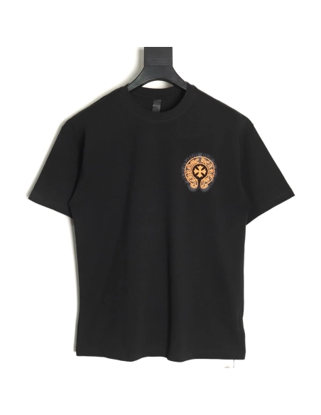 Chrome hearts horseshoe print shortsleeved Tshirt,Chrome Hearts T Shirt,Tshirt,Hiqh quality low price,free shipping