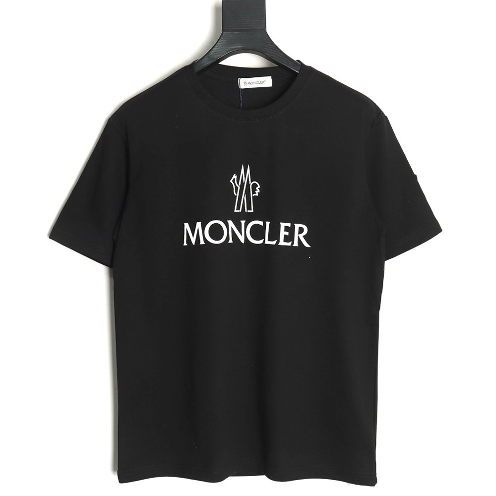 Moncler letter logo short sleeve Tshirt,Moncler T Shirt,Tshirt,Hiqh quality low price,free shipping