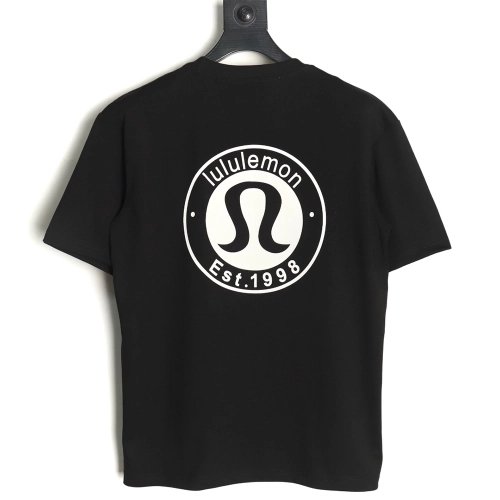 Lulu lemon lettering logo print short sleeves,Lululemon T Shirt,Tshirt,Hiqh quality low price,free shipping