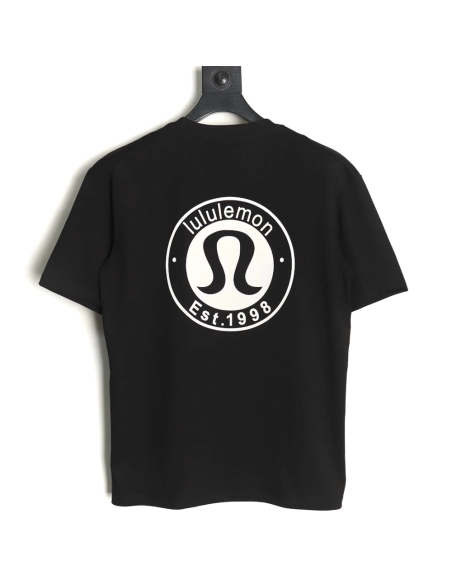 Lulu lemon lettering logo print short sleeves,Lululemon T Shirt,Tshirt,Hiqh quality low price,free shipping