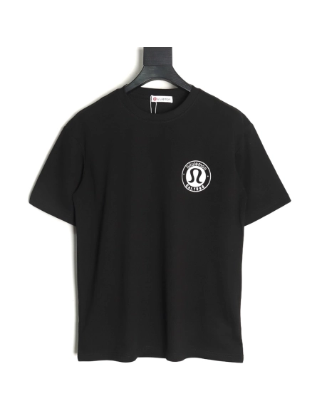 Lulu lemon lettering logo print short sleeves,Lululemon T Shirt,Tshirt,Hiqh quality low price,free shipping