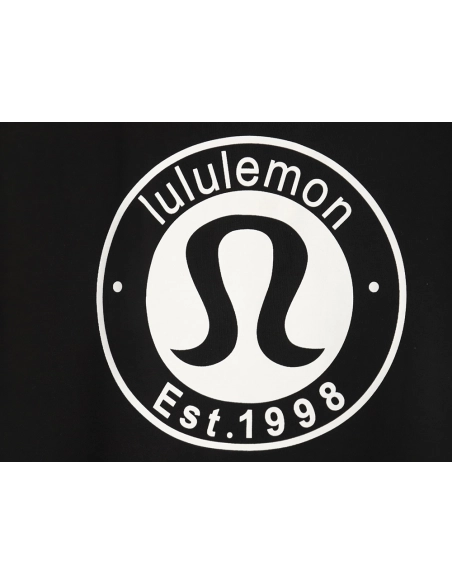Lulu lemon lettering logo print short sleeves,Lululemon T Shirt,Tshirt,Hiqh quality low price,free shipping