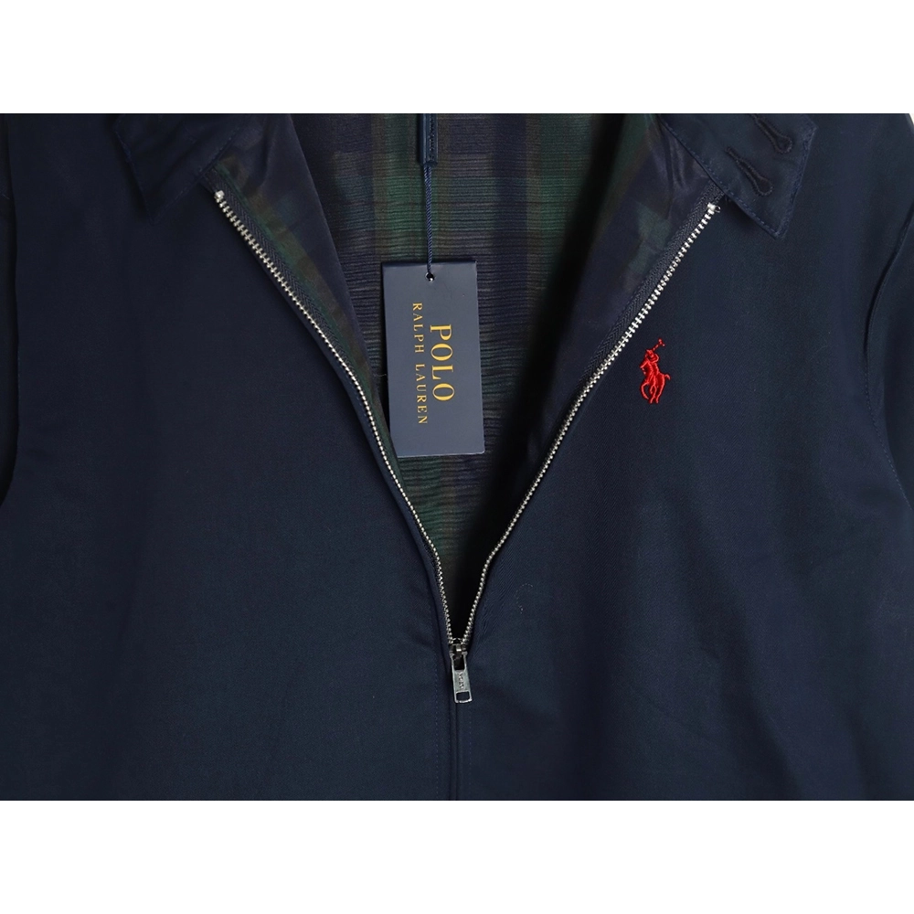 Ralph Lauren Classic Vintage Stand Collar Executive Zip Jacket,Ralph Lauren Jacket,Jacket,Hiqh quality low price,free shipping