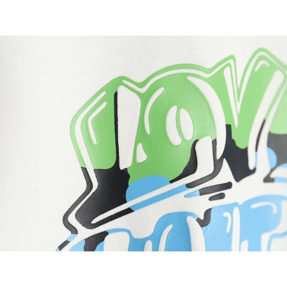 Louis Vuitton colorful lettering logo print short sleeves,Louis Vuitton T Shirt,Tshirt,Hiqh quality low price,free shipping