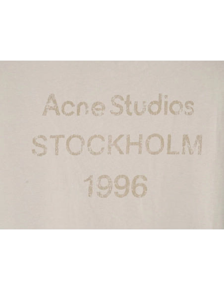 Acne Studios 1996 mottled letter washed distressed shortsleeved Tshirt,Acne Studios T Shirt,Tshirt,Hiqh quality low price,free s