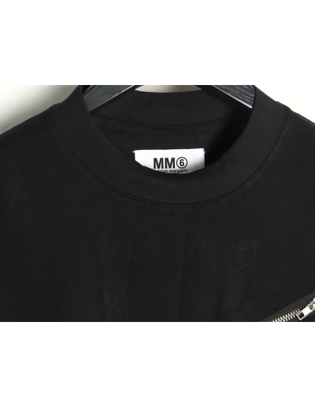 Maison Margiela zipup shortsleeved Tshirt,Maison Margiela T Shirt,Tshirt,Hiqh quality low price,free shipping