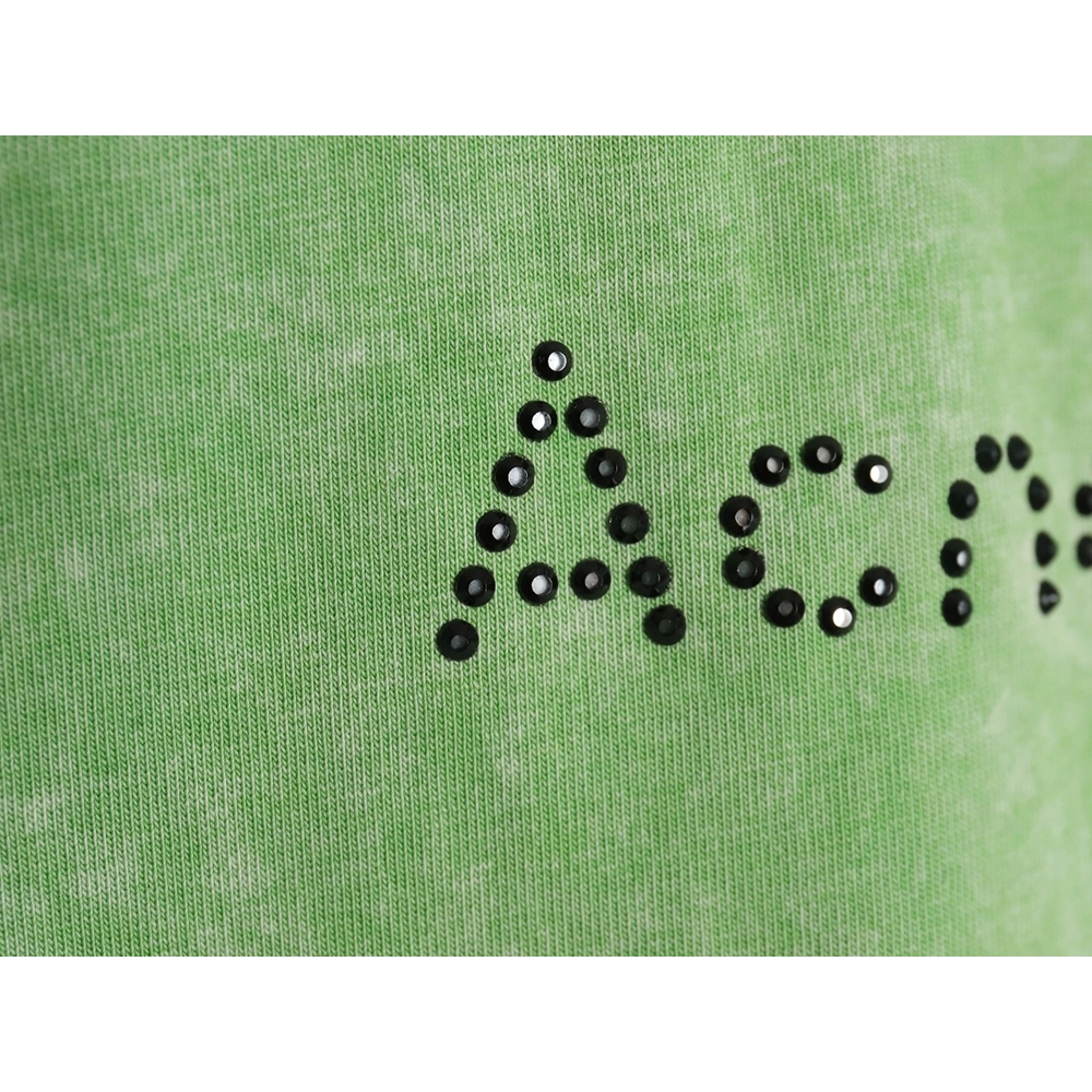 Acne Studios Beaded Lettering Short Sleeve TShirt,Acne Studios T Shirt,Tshirt,Hiqh quality low price,free shipping