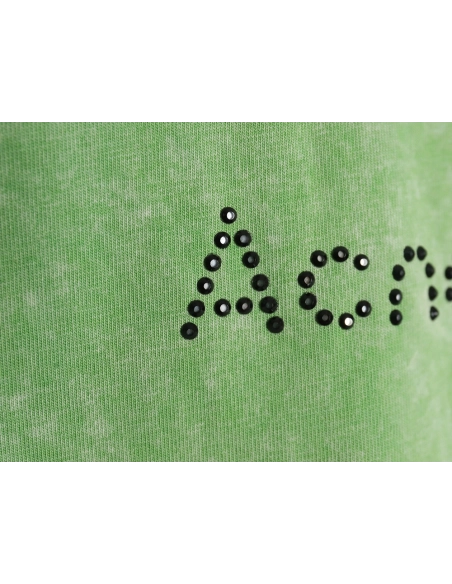 Acne Studios Beaded Lettering Short Sleeve TShirt,Acne Studios T Shirt,Tshirt,Hiqh quality low price,free shipping