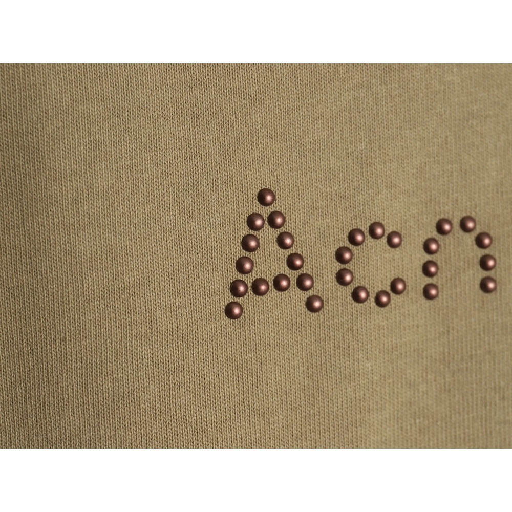 Acne Studios Beaded Lettering Short Sleeve TShirt,Acne Studios T Shirt,Tshirt,Hiqh quality low price,free shipping