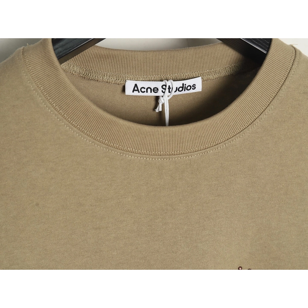 Acne Studios Beaded Lettering Short Sleeve TShirt,Acne Studios T Shirt,Tshirt,Hiqh quality low price,free shipping