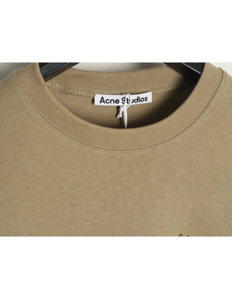 Acne Studios Beaded Lettering Short Sleeve TShirt,Acne Studios T Shirt,Tshirt,Hiqh quality low price,free shipping