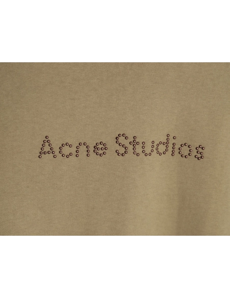 Acne Studios Beaded Lettering Short Sleeve TShirt,Acne Studios T Shirt,Tshirt,Hiqh quality low price,free shipping