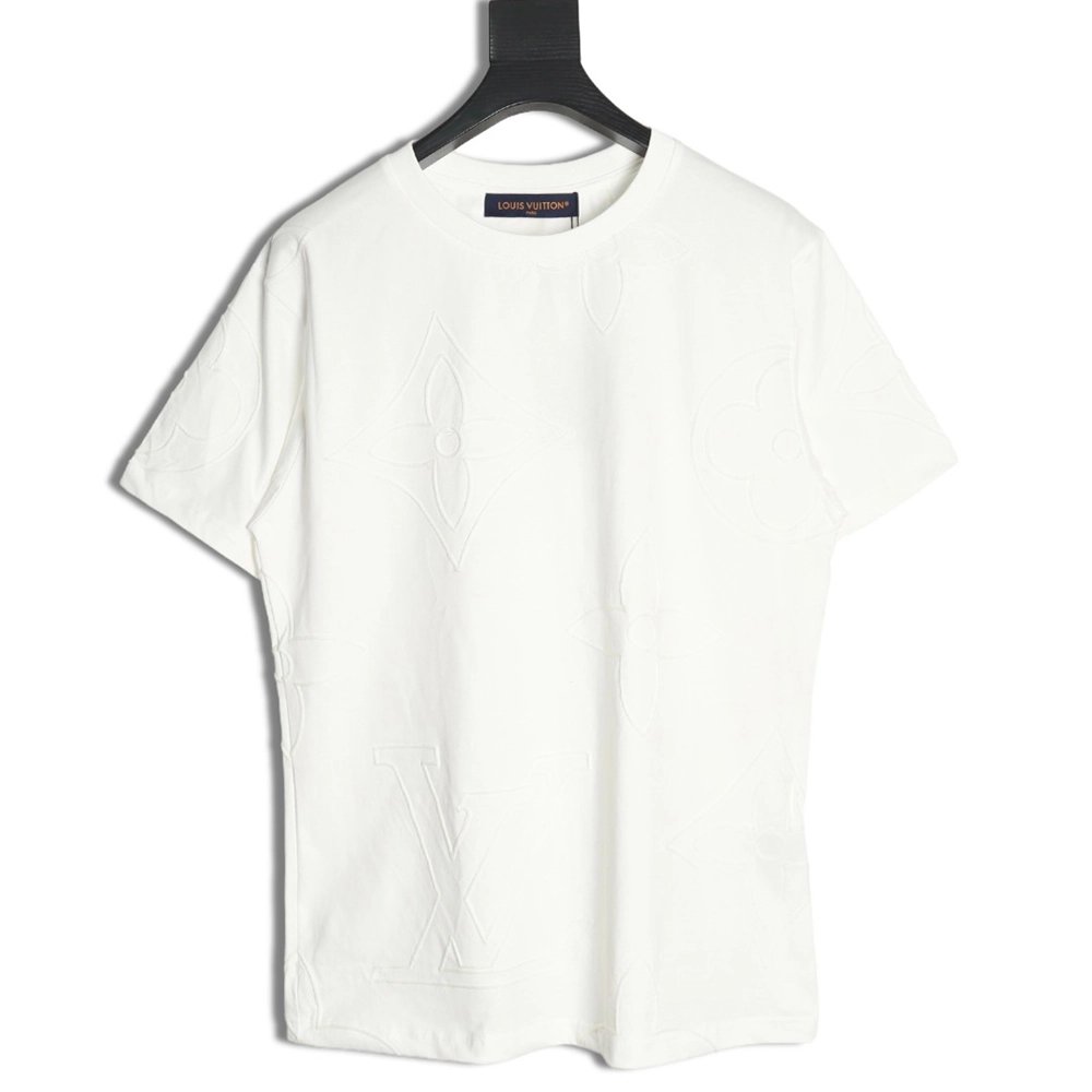 Louis Vuitton embroidered shortsleeved Tshirt,Louis Vuitton T Shirt,Tshirt,Hiqh quality low price,free shipping