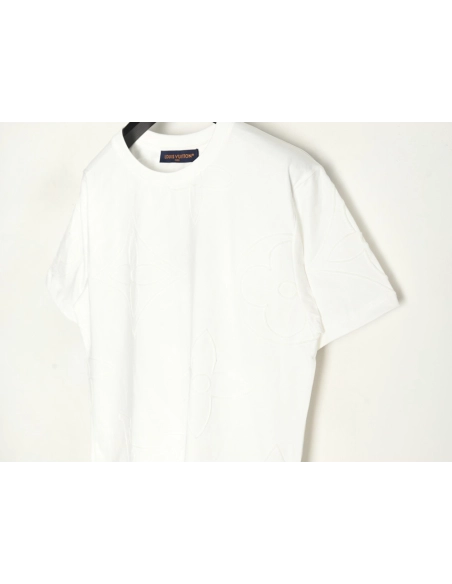 Louis Vuitton embroidered shortsleeved Tshirt,Louis Vuitton T Shirt,Tshirt,Hiqh quality low price,free shipping