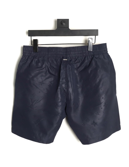 Louis Vuitton dark pattern all over print nylon beach shorts,Louis Vuitton Shorts,Shorts,Hiqh quality low price,free shipping